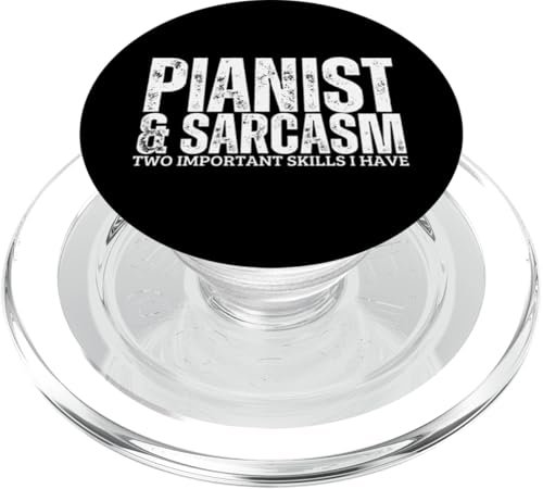 Pianist und Sarkasmus Lustiges Klavier PopSockets PopGrip für MagSafe Pianist und Sarkasmus Lustiges Klavier PopSockets PopGrip für MagSafe von Pianist Gifts For Men And Piano Player