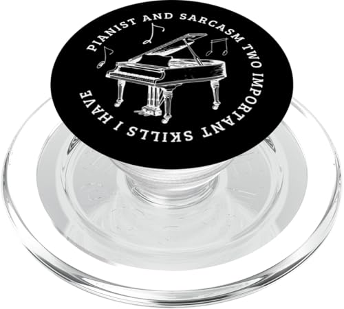 Pianist und Sarkasmus Lustiges Klavier PopSockets PopGrip für MagSafe Pianist und Sarkasmus Lustiges Klavier PopSockets PopGrip für MagSafe von Pianist Gifts For Men And Piano Player