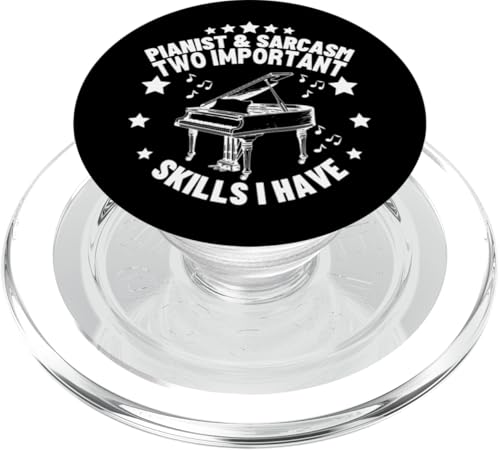 Pianist und Sarkasmus Lustiges Klavier PopSockets PopGrip für MagSafe Pianist und Sarkasmus Lustiges Klavier PopSockets PopGrip für MagSafe von Pianist Gifts For Men And Piano Player