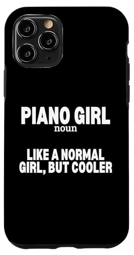 Piano Girl Definition Lustige Pianistin Hülle für iPhone 11 Pro von Pianist Gifts For Men And Piano Player