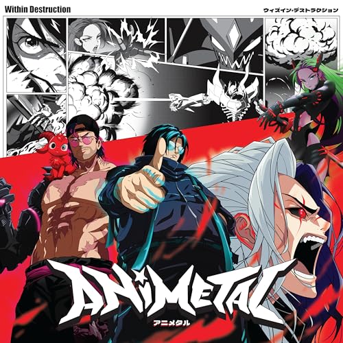 Animetal (Ltd. Clear W. Red White Blue Marbled Lp) [Vinyl LP] von Vmg/Sumerian Records (Rough Trade)