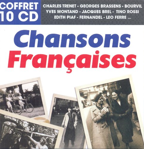 Chansons Françaises - coffret 10 CD von Pias