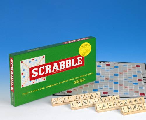 Piatnik 55011 Scrabble Jubiläumsspiel mit Holzsteinen von Piatnik