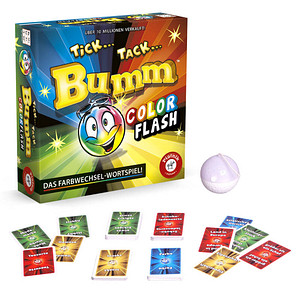 Piatnik Tick Tack Bumm Color Flash Kartenspiel Piatnik Tick Tack Bumm Color Flash Kartenspiel von Piatnik