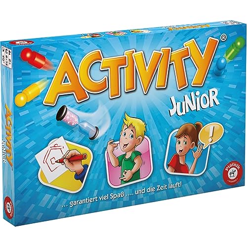 Piatnik Vienna 6012 – Activity Junior I Gesellschaftsspiel Brettspiel für Kinder ab 8 Jahren I Spieleklassiker I 4-12 Spieler Piatnik Vienna 6012 – Activity Junior I Gesellschaftsspiel Brettspiel für Kinder ab 8 Jahren I Spieleklassiker I 4-12 Spieler von Piatnik