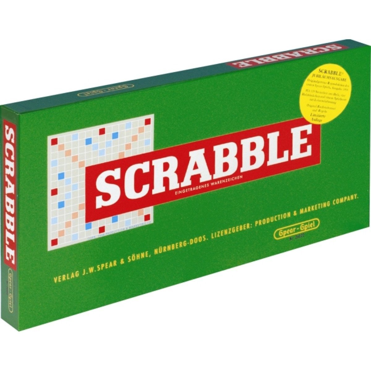 Scrabble Jubiläumsausgabe, Brettspiel Scrabble Jubiläumsausgabe, Brettspiel von Piatnik