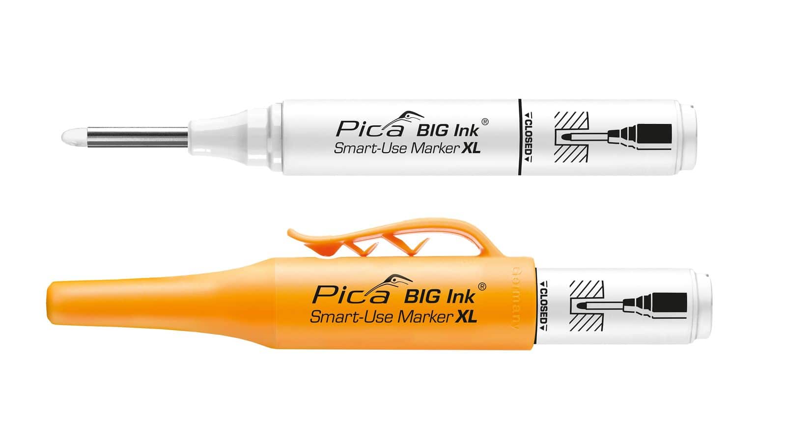 PICA BIG Ink Smart-Use Marker XL 170/52/SB, weiß von Pica
