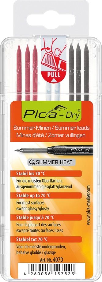 PICA Dry Ertsatzminen 4070/SB, Sommer, 8 Minen von Pica