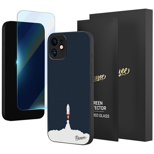 PICASEE Ultimate für iPhone 12 Pro Hülle [Technologie mit geprüftem Fallschutz 5m+] Hülle iPhone 12 Pro Stoßfest Kratzfest Handyhülle iPhone 12 Pro Case, Panzerfolie Gratis - Astronaut 2 von Picasee