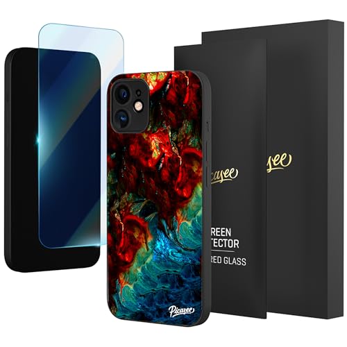 PICASEE Ultimate für iPhone 12 Pro Hülle [Technologie mit geprüftem Fallschutz 5m+] Hülle iPhone 12 Pro Stoßfest Kratzfest Handyhülle iPhone 12 Pro Case, Panzerfolie Gratis - Universe von Picasee