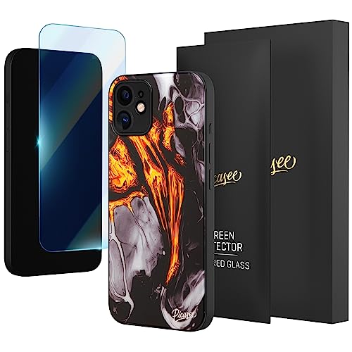 Picasee Ultimate für iPhone 11 Hülle [Technologie mit geprüftem Fallschutz 5m+] Hülle iPhone 11 Stoßfest Kratzfest Handyhülle iPhone 11 Case, Panzerfolie Gratis - Black Gold von Picasee