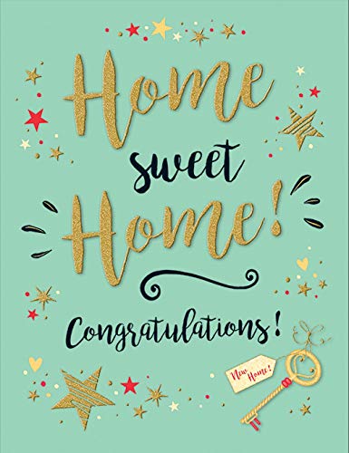 Modern Occasion Card New Home – 20,3 x 15,2 cm – Piccadilly Greetings von Piccadilly Greetings