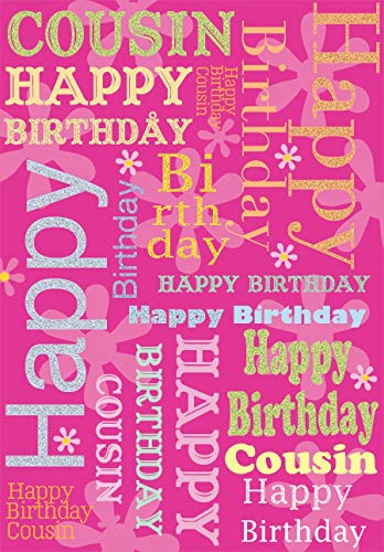 Moderne Geburtstagskarte Cousin – 17,8 x 12,7 cm – Piccadilly Greetings von Piccadilly Greetings