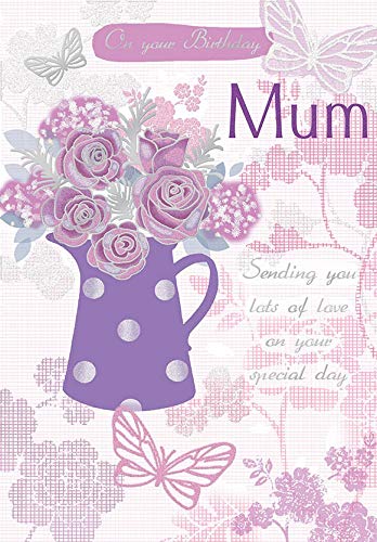 Moderne Geburtstagskarte für Mütter, 22,9 x 15,2 cm, Piccadilly Greetings von Piccadilly Greetings