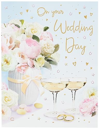 Piccadilly Greetings Anlass Karte Hochzeit – 20,3 x 15,2 cm – Regal Publishing, C80628 von Piccadilly Greetings