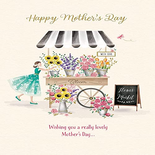 Piccadilly Greetings Happy Mother's Day Karte – 22,9 x 15,2 cm von Piccadilly Greetings