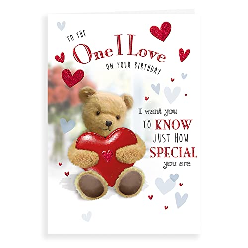 Piccadilly Greetings Regal Publishing Süße Geburtstagskarte One I Love – 22,9 x 15,2 cm von Piccadilly Greetings