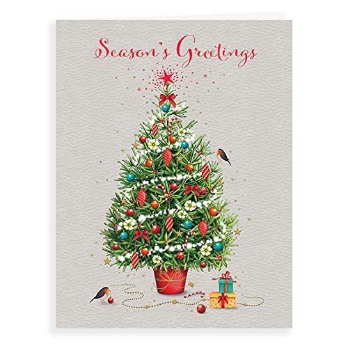 Piccadilly Greetings Weihnachtskarte, offen, 20,3 x 15,2 cm von Piccadilly Greetings