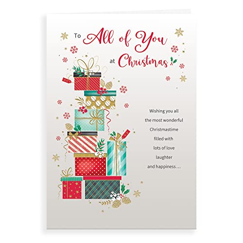 Regal Publishing C85590 Klassische Weihnachtskarte für alle, 22,9 x 15,2 cm von Piccadilly Greetings