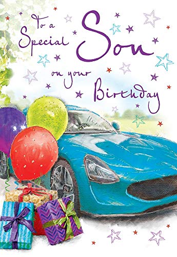 Regal Publishing Geburtstagskarte für Sohn – 22,9 x 15,2 cm von Piccadilly Greetings