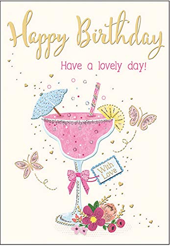 Traditionelle Geburtstagskarte – 17,8 x 12,7 cm – Piccadilly Greetings von Piccadilly Greetings