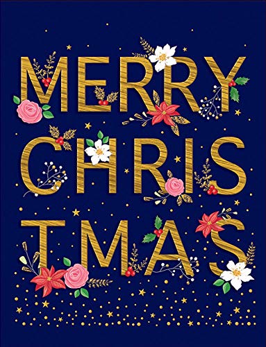 Traditionelle Weihnachtskarte offen – 20,3 x 15,2 cm – Piccadilly Greetings von Piccadilly Greetings