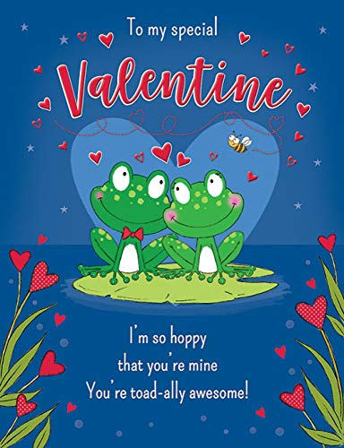 Valentinstagskarte offen – 20,3 x 15,2 cm – Piccadilly Greetings von Piccadilly Greetings