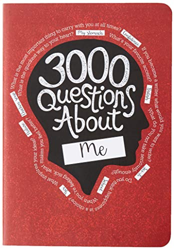 Piccadilly 3000 Questions About Me Journal | Selbstreflexion & Persönliches Wachstumsbuch | Erweitern Sie Ihren Geist | 206 Seiten von Piccadilly