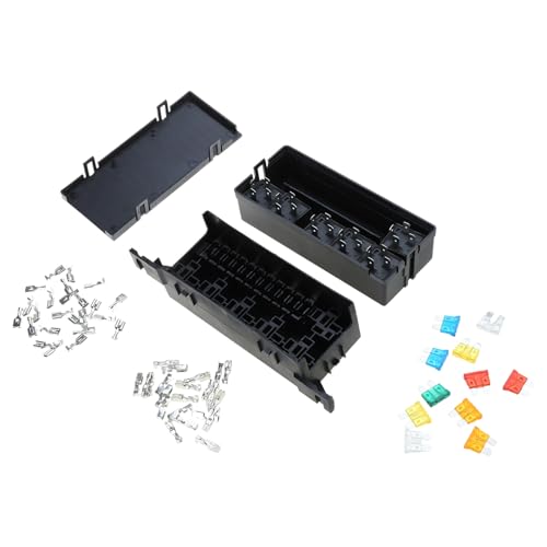 11 Circuit Fuses Blockhalter Pre Cable Für Einfache Installation In Auto Und Anhängern Um Die Verteilung Der LBE Leistungsverteilung Sicherzustellen von Piceioep