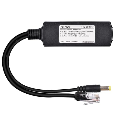 15.4W Gigabit Splitter DC5.5X2.1mm Stromadapter Für Eine Effiziente Stromverteilung Büro Netzwerkgerät 15.4W Gigabit Splitter DC5.5X2.1mm Stromadapter Für Eine Effiziente Stromverteilung Büro Netzwerkgerät von Piceioep