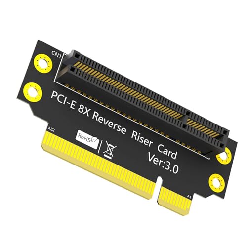 32mm Rückwärts 90 Grad PCIe 8X Slot PCIe 8X Männlich Weibliche Adapter Risers Card Für Server PC Server Fall 32mm Rückwärts 90 Grad PCIe 8X Slot PCIe 8X Männlich Weibliche Adapter Risers Card Für Server PC Server Fall von Piceioep