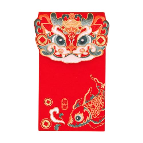 Elegante rote Briefumschläge mit Stickerei, Drache, LuckyMoney Umschläge für Neujahr, Frühling, Festival, Hochzeiten und Geburtstage Elegante rote Briefumschläge mit Stickerei, Drache, LuckyMoney Umschläge für Neujahr, Frühling, Festival, Hochzeiten und Geburtstage von Piceioep