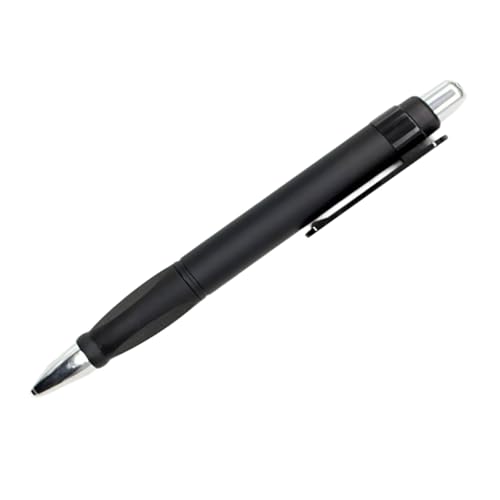 Großer dicker Kugelschreiber, 1,0 mm, einziehbarer Kugelschreiber, Ölstift, großer breiter Griff, Pressstift, glattes Schreiben, für Büro, Schule von Piceioep