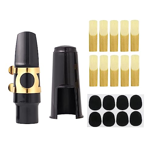 Metall-Saxophon-Blattschraube für Klarinette mit Mundstück, Clip-Verschluss, professionelles Saxophon-Werkzeug-Set von Piceioep