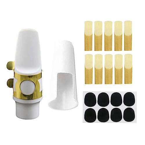 Metall-Saxophon-Blattschraube für Klarinette mit Mundstück, Clip-Verschluss, professionelles Saxophon-Werkzeug-Set von Piceioep