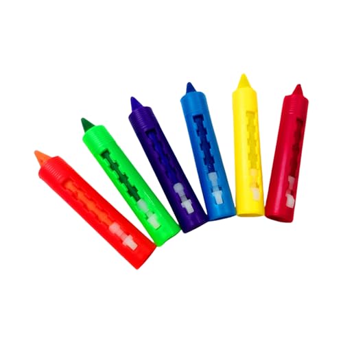 Piceioep Waschbarer Buntstift mit Stifthalter für Kinder, leicht zu greifen, farbenfroher Buntstift für Kleinkinder ab 3 Jahren, zum Kritzeln und Zeichnen Piceioep Waschbarer Buntstift mit Stifthalter für Kinder, leicht zu greifen, farbenfroher Buntstift für Kleinkinder ab 3 Jahren, zum Kritzeln und Zeichnen von Piceioep