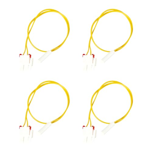 Set Von 4 Kühlschranktemperatursensoren Defrost Funktionssonde Kühlschranksensoren Effiziente Gerätezubehör Set Von 4 Kühlschranktemperatursensoren Defrost Funktionssonde Kühlschranksensoren Effiziente Gerätezubehör von Piceioep