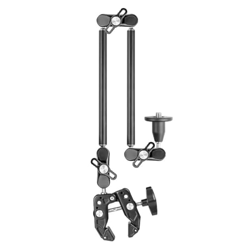 Steadys Grip Magics Arm Mount Flexible 2 Kugellkopfverbindung Mit 1/4 3/8 Schraube Breites Klemmen Für Die Anwendung von Piceioep