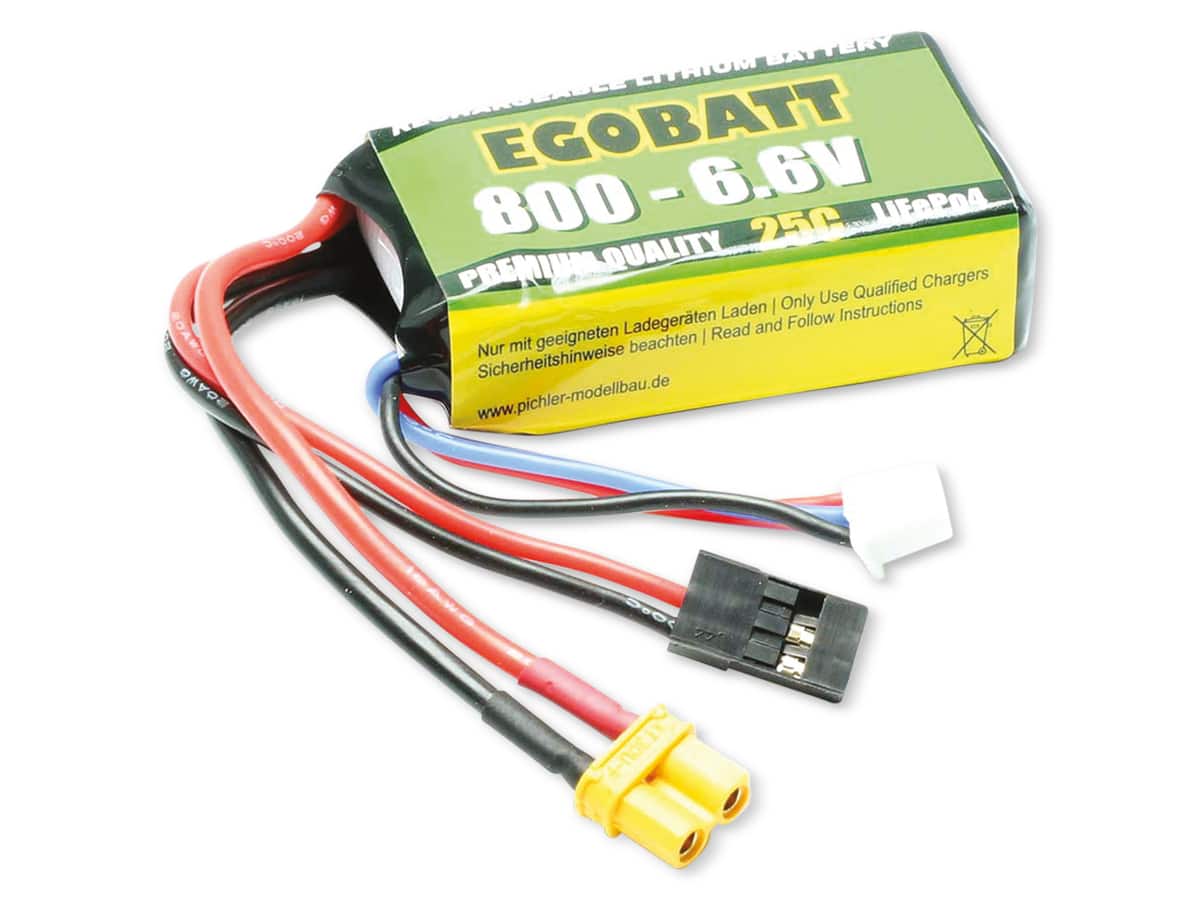 PICHLER LiFe Akku EGOBATT 800 - 6.6V (25C) von Pichler
