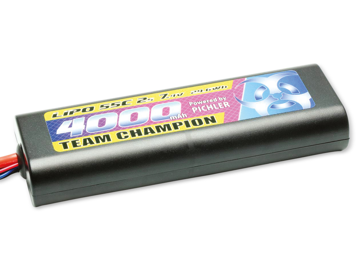 PICHLER LiPo Akku Team Champion 4000, 7,4V, 55C, T Stecker von Pichler