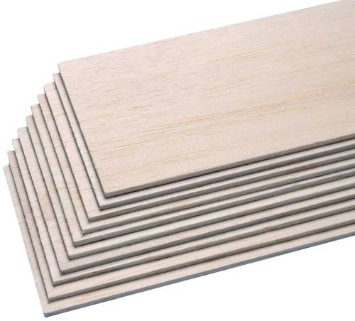 Pichler C6444 Balsa-Brettchen (L x B x H) 1000 x 100 x 4mm 10St. von Pichler