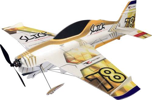 Pichler Slick Superlite (Gold) Combo RC Indoor-, Microflugmodell Bausatz 830mm von Pichler