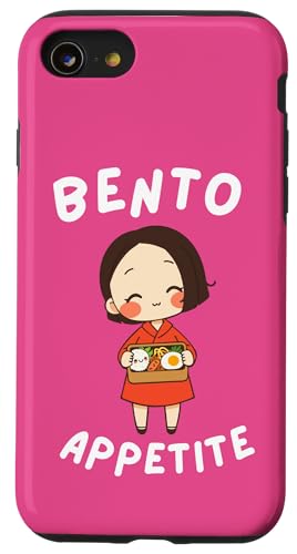 Bento Appetite, Kawaii Bento Box Lover, japanisches Essen Hülle für iPhone SE (2020) / 7 / 8 von Pickle Bento