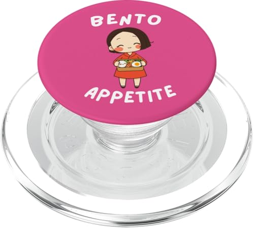 Bento Appetite, Kawaii Bento Box Lover, japanisches Essen PopSockets PopGrip für MagSafe Bento Appetite, Kawaii Bento Box Lover, japanisches Essen PopSockets PopGrip für MagSafe von Pickle Bento