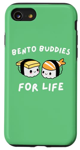 Bento Buddies, Kawaii Bento Box Lover, Japanisches Essen Hülle für iPhone SE (2020) / 7 / 8 von Pickle Bento