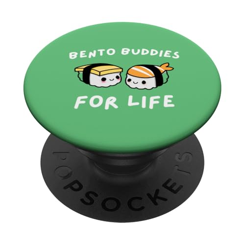 Bento Buddies, Kawaii Bento Box Lover, Japanisches Essen PopSockets Klebender PopGrip Bento Buddies, Kawaii Bento Box Lover, Japanisches Essen PopSockets Klebender PopGrip von Pickle Bento