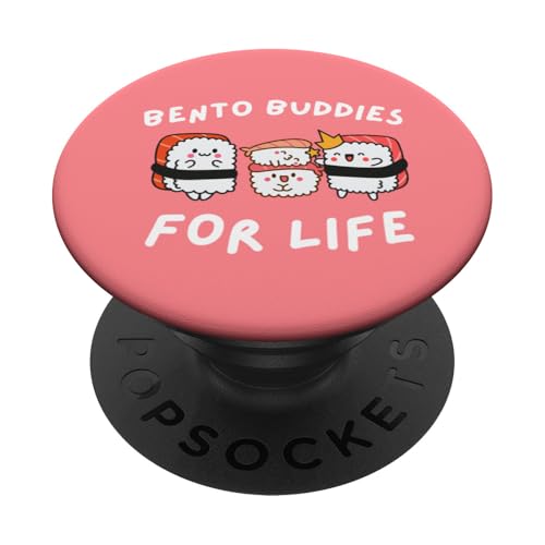 Bento Buddies, Kawaii Bento Box Lover, Japanisches Essen PopSockets Klebender PopGrip Bento Buddies, Kawaii Bento Box Lover, Japanisches Essen PopSockets Klebender PopGrip von Pickle Bento