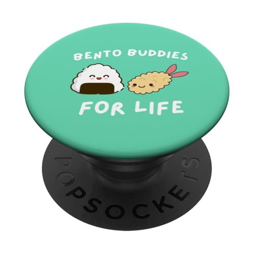 Bento Buddies, Kawaii Bento Box Lover, Japanisches Essen PopSockets Klebender PopGrip Bento Buddies, Kawaii Bento Box Lover, Japanisches Essen PopSockets Klebender PopGrip von Pickle Bento
