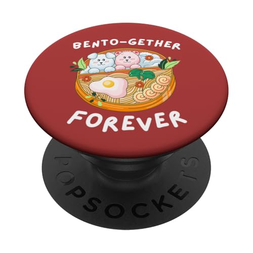 Bento-Gether Forever Kawaii Bento Box Lover, Japanisches Essen PopSockets Klebender PopGrip Bento-Gether Forever Kawaii Bento Box Lover, Japanisches Essen PopSockets Klebender PopGrip von Pickle Bento