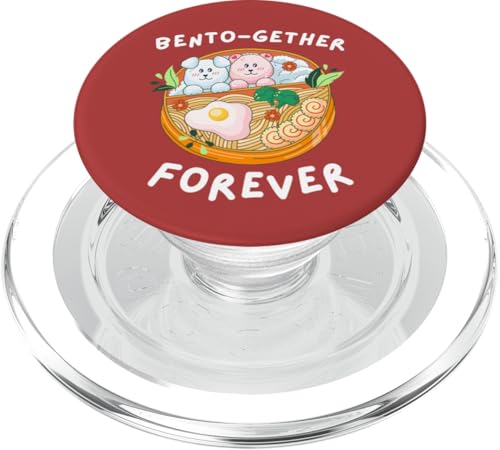 Bento-Gether Forever Kawaii Bento Box Lover, Japanisches Essen PopSockets PopGrip für MagSafe Bento-Gether Forever Kawaii Bento Box Lover, Japanisches Essen PopSockets PopGrip für MagSafe von Pickle Bento